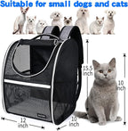 BAGLHER Pet Carrier Backpack, Ventilated Design, Pet Travel Backpack - Image 3
