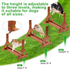 Leinuosen Wooden Dog Agility Jump - Image 4