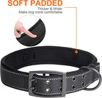 Fida Heavy Duty Dog Collar 1.5” Width, Ultra Soft Neoprene Padded, Adjustable - Image 4