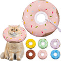 Cat Cone Collar Soft, Adjustable Cat Recovery Collar Kitten Cones to Stop by Seyezo