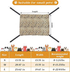 Jetec 2 Pack Cat Hammock for Cage, Catio Accessories Reversible Soft Cats Bed - Image 3