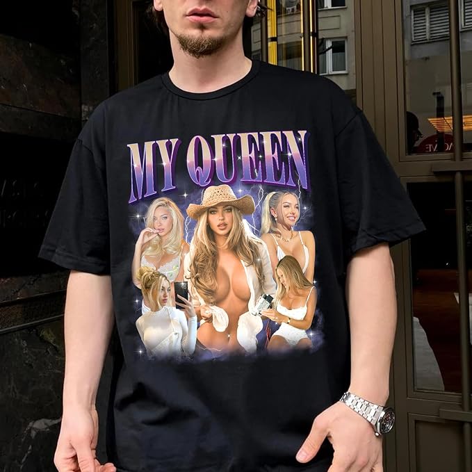 H-DEWALL Custom T Shirts Mineral Wash Tshirt Bootleg Rap Tee Customized Gifts - Image 6