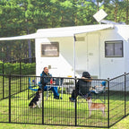 Dog Playpen 40 inch 20 Panels Indoor Outdoor Dog Pen - Image 3