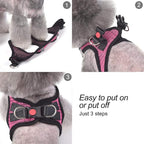 Dog Harness Step-in Breathable Puppy Cat Dog Vest Harnesses - Image 5