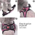 Dog Harness Step-in Breathable Puppy Cat Dog Vest Harnesses - Image 5