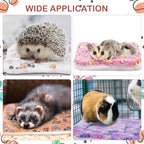 Tuanse 4 Pack Ultra Soft Dog Cat Bed Mat Small Animal Guinea Pig Bed - Image 6
