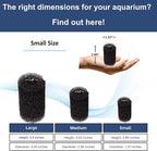 UNEAK 2-Pack Small Premium Pre Filter Sponge Aquarium Intake High-Porosity Foam - Image 2