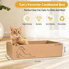 Art Cat Scratcher, 3 Packs Wall-Mountable Art Cat Scratching Board - Image 4