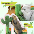 PAWZ Road Cactus Cat Tree, 33 Inchs Cat Tower - Image 6