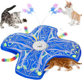 Interactive Cat Toys for Indoor Cats, Rechargeable Touch Activated Hide and by Unknown