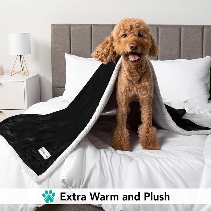 PetAmi Dog Blanket for Medium Large Dogs, Pet Bed Blanket Cat Puppy Kitten - Image 4