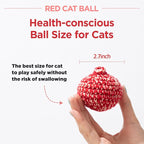 JAYU PET Red Cat Ball - Image 10