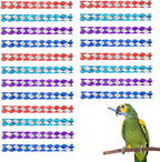 Parrot Toys 20 Pcs 5.5in, Bird Toys Bamboo Finger Traps, DIY Core Bird Chewing - Image 3