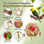 Bird Toys, Parakeet Foraging Toys, Hanging Chewing Toys - Image 3