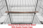 Extra Large Wrought Iron Breeding Flights Canary Parakeet Cockatiel Lovebird - Image 4