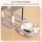 Heybly Cat Tree, 45.3-Inch Cat Tower - Image 6