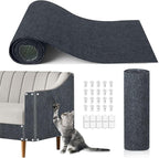Cat Scratch Mat, 118.5"x15.9" Trimmable Self-Adhesive Cats Scratch Carpet by Unknown