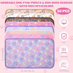 MCEAST 30 Pieces Fluffy Dog Cat Blanket - Image 2