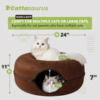 Cattasaurus Peekaboo Cat Cave Donut - Image 7