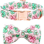 Lionheart glory Dog Bow Collar St. Patrick's Day Dog Collar by LionheartGlory