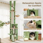 PAWZ Road Cactus Cat Tree Floor to Ceiling Cat Tower - Image 3