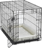 MidWest Homes for Pets QuietTime Dog Bed – White Fleece Bolster, Ultra-Soft and - Image 7
