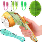 6pcs Dog Bath Brush & Finger Toothbrush Set - Image 9