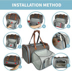 Mr. Peanut's Gold Series Big Apple XL Expandable Pet Carrier V3.0 - Image 8