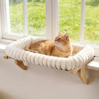Cloud-Cuddle Cat Perch for Window Sill by Zoratoo