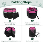 Love's cabin Pet Puppy Dog Playpen, Small Dog Tent Crates Cage Indoor/Outdoor - Image 8
