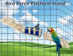 FlidRunest Bird Toy, Parrot Perch Platform - Image 3
