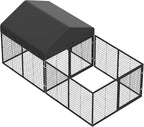 Outdoor Dog Kennel with Dog Fence - Image 3