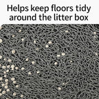 Bulk buys Cat Litter Mat. Traps Litter. Soft Non-Slip Surface. Easy to Clean. - Image 4