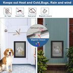CEESC Dog Door for Pets Up to 45 lb, Weatherproof Pet Door for Cats and Dogs - Image 3