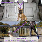 BWOGUE Pet Dog Cat Seat Belt Reflective Car Dog Headrest Restraint Leash - Image 7