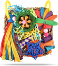ERKOON Bird Cockatiel Toys Foraging Toys Hanging Parrot Toys by ERKOON