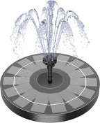 AISITIN 2.5W Solar Bird Bath Fountain Pump, Solar Fountain by AISITIN