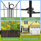 Decorative Metal Garden Fence - Image 5