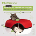Cattasaurus Peekaboo Cat Cave Donut - Image 7
