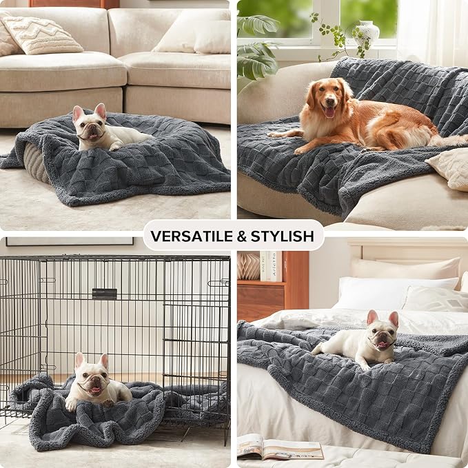 GASUR Waterproof Dog Blankets for Large Medium Dogs, Dog Blanket for Couch Bed - Image 5