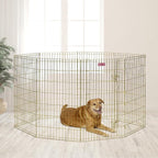 MidWest Homes for Pets Folding Metal Dog Exercise Pen, Indoor/Outdoor Playpen - Image 3