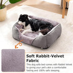 MIXJOY Dog Beds for Small Dogs, Cat Beds for Indoor Cats Washable, Calming Pet - Image 2