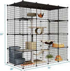 Oneluck Outdoor Cat House Cat Cages Enclosure - Image 7