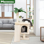 Meowoou Palm Cat Tree Tower for Indoor Cats - Image 6