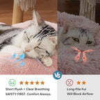 OhGeni 20 inches Calming Donut Dog & Cat Bed - Image 3
