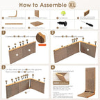 EHEYCIGA Cardboard Cat Scratcher - Image 8