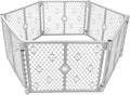 MYPET 6-Panel Paws Petyard, Durable & UV-Resistant Puppy Playpen, by MyPet