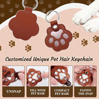 Personalized Dog Hair Keychain - Image 7