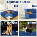 Smiry Waterproof Dog Bed Cover Blanket 82x102, Soft Reversible Pet Blanket - Image 5