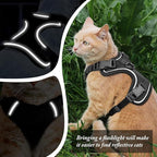 Cat Harness and Leash for Walking, Cat Car Harness, Escape Proof Soft - Image 3
